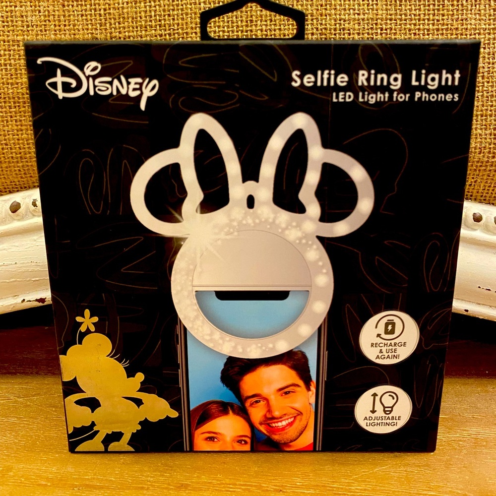 NIB Disney Minnie Selfie Ring Light